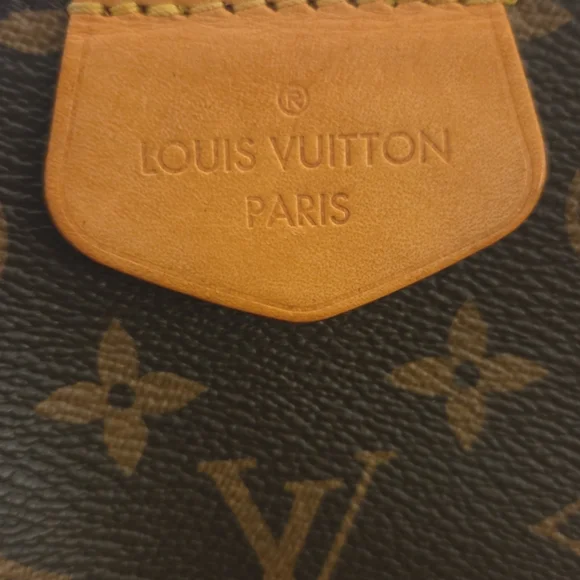 AUTHENTIC LOUIS VUITTON Classic Monogram in Brown and Tan GRACEFUL MM - Picture 3 of 17